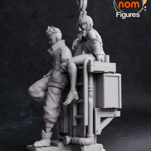 Lucy x David - Cyberpunk: Edgerunners - miniatura 3