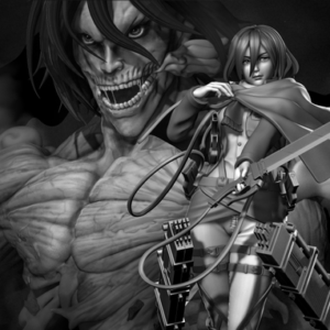 Eren & Mikasa – Atak Tytanów