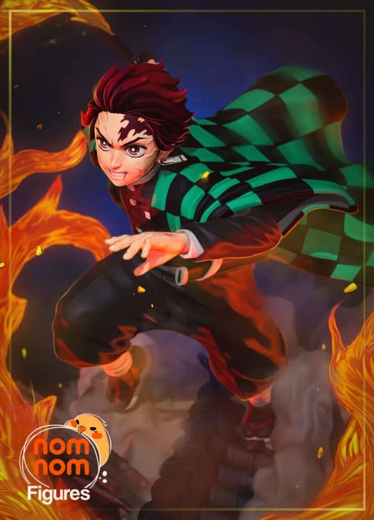 Tanjiro - Demon Slayer - figurka 3D Drukarnia Marzeń