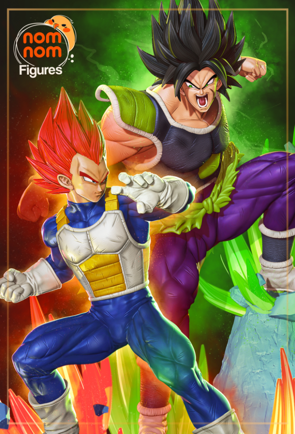 Vegeta vs Broly - Dragon Ball Z