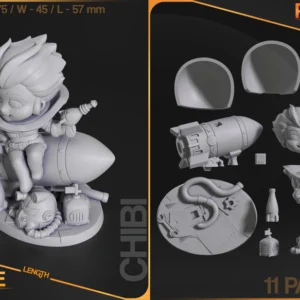 Chibi Nuka Girl - Fallout 4 - miniatura 4