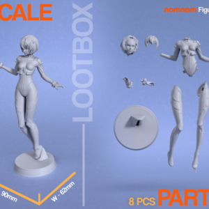 Rei Ayanami - Neon Genesis Evangelion - miniatura 3