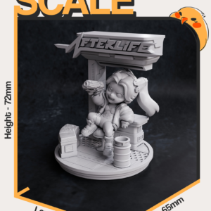Chibi Rebecca – Cyberpunk: Edgerunners - miniatura 3