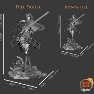 Mikasa Ackerman - Atak Tytanów - miniatura 2