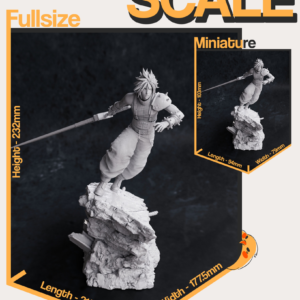 Cloud Strife - Final Fantasy VII - miniatura 6