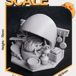 Chibi Calcifer - Howl's Moving Castle - miniatura 6