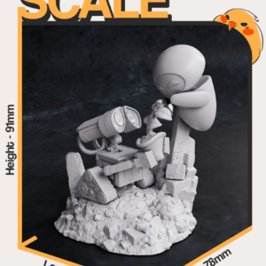 Chibi Wall-e & Eve - miniatura 6
