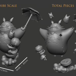 Chibi Totoro - miniatura 2