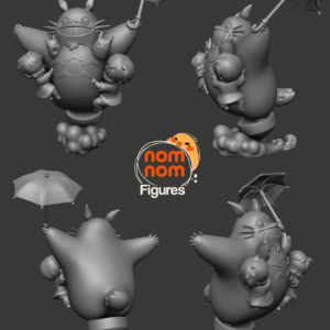 Chibi Totoro - miniatura 3