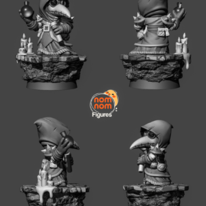Chibi Plague Doctor - Darkest Dungeon - miniatura 7
