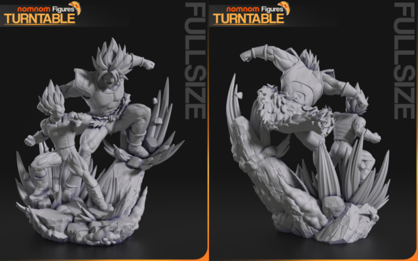 Vegeta vs Broly - Dragon Ball Z - obrazek 2