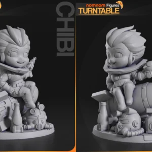 Chibi Nuka Girl - Fallout 4 - miniatura 3