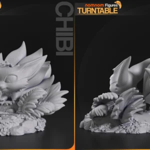 Chibi Kurama - Naruto - miniatura 3