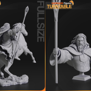 Gandalf Biały - The Lord of the Rings - miniatura 3