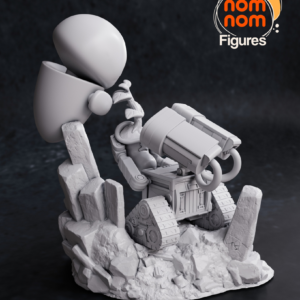 Chibi Wall-e & Eve - miniatura 5