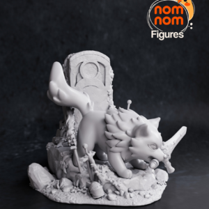 Chibi Great Grey Wolf Sif - Dark Souls - miniatura 4