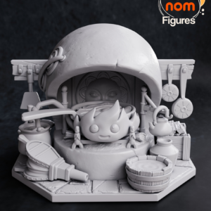 Chibi Calcifer - Howl's Moving Castle - miniatura 2