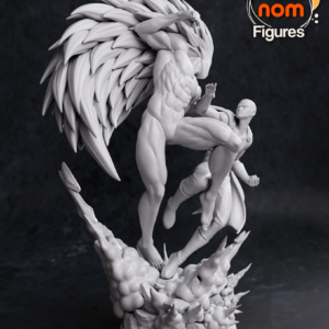 Saitama vs Boros - One Punch Man - miniatura 3