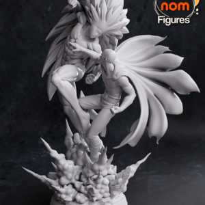 Saitama vs Boros - One Punch Man - miniatura 4