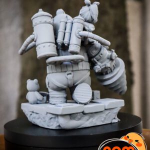 Chibi Big Daddy & Little Sister - Bioshock - miniatura 7