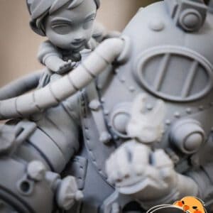 Chibi Big Daddy & Little Sister - Bioshock - miniatura 3