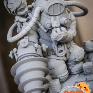 Chibi Big Daddy & Little Sister - Bioshock - miniatura 5
