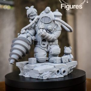 Chibi Big Daddy & Little Sister - Bioshock - miniatura 2