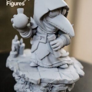 Chibi Plague Doctor - Darkest Dungeon - miniatura 2