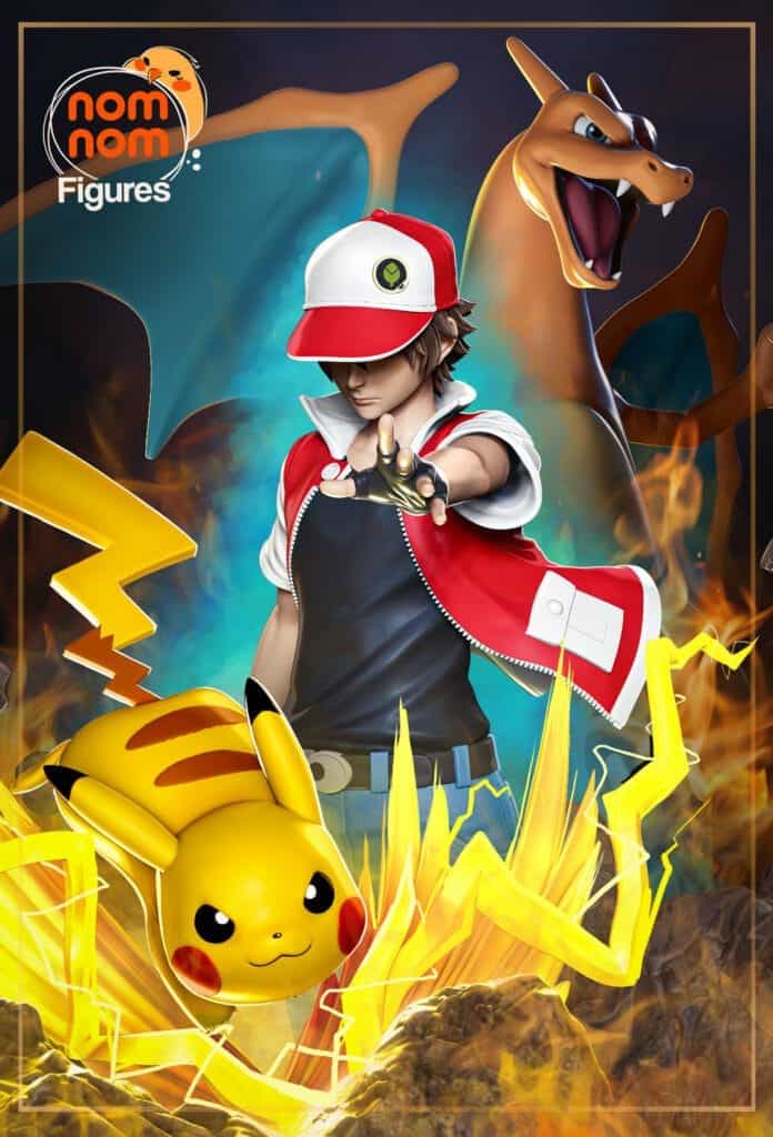 Red - Pokemon - figurka 3D Drukarnia Marzeń