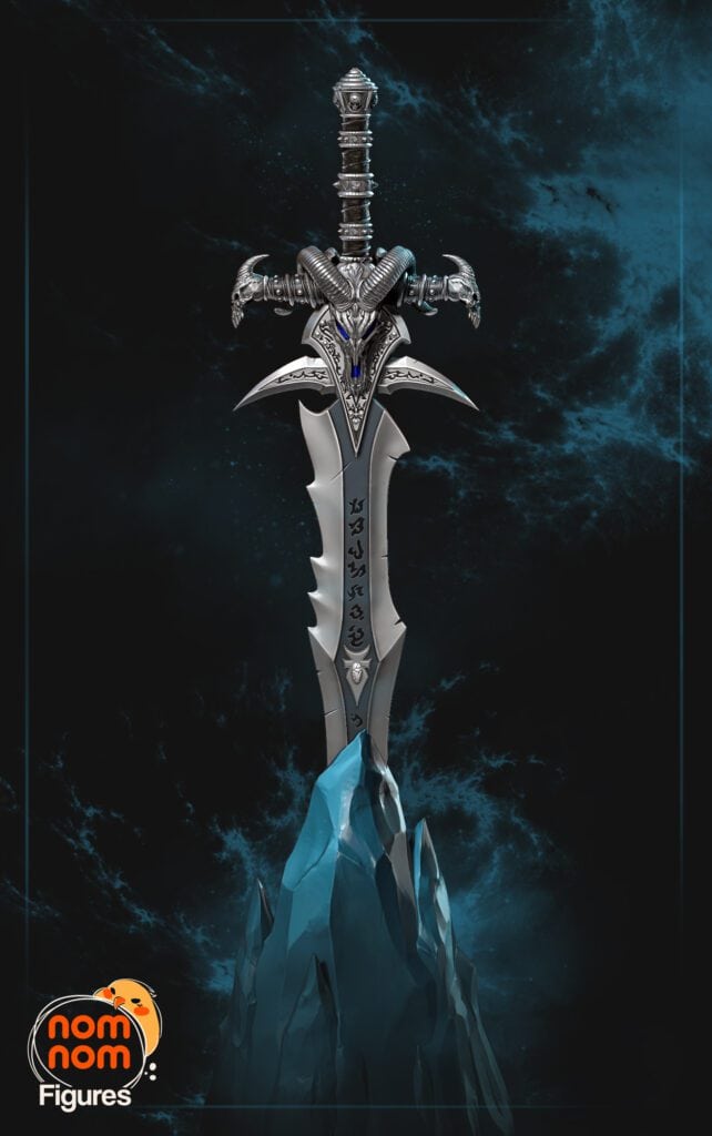 Frostmourne - World of Warcraft - figurka 3D Drukarnia Marzeń