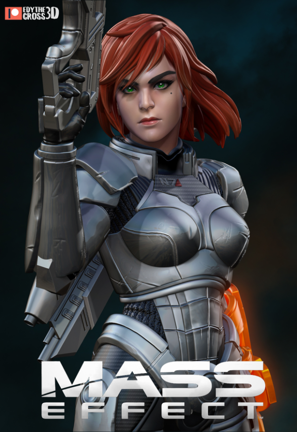 Female Shepard - Mass Effect