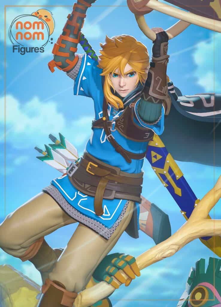 Link - The Legend of Zelda - figurka 3D Drukarnia Marzeń