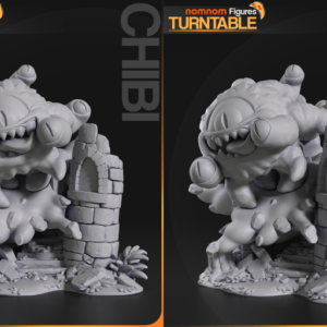 Chibi Beholder - Dungeons & Dragons - miniatura 2