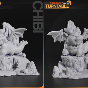 Chibi Themberchaud - Dungeons & Dragons - miniatura 3