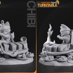 Chibi Meowscular Chef - Monster Hunter - miniatura 3