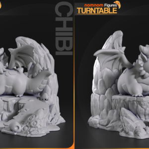 Chibi Themberchaud - Dungeons & Dragons - miniatura 2