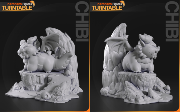 Chibi Themberchaud - Dungeons & Dragons - obrazek 2