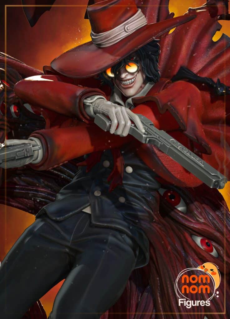 Alucard - Hellsing - figurka 3D Drukarnia Marzeń
