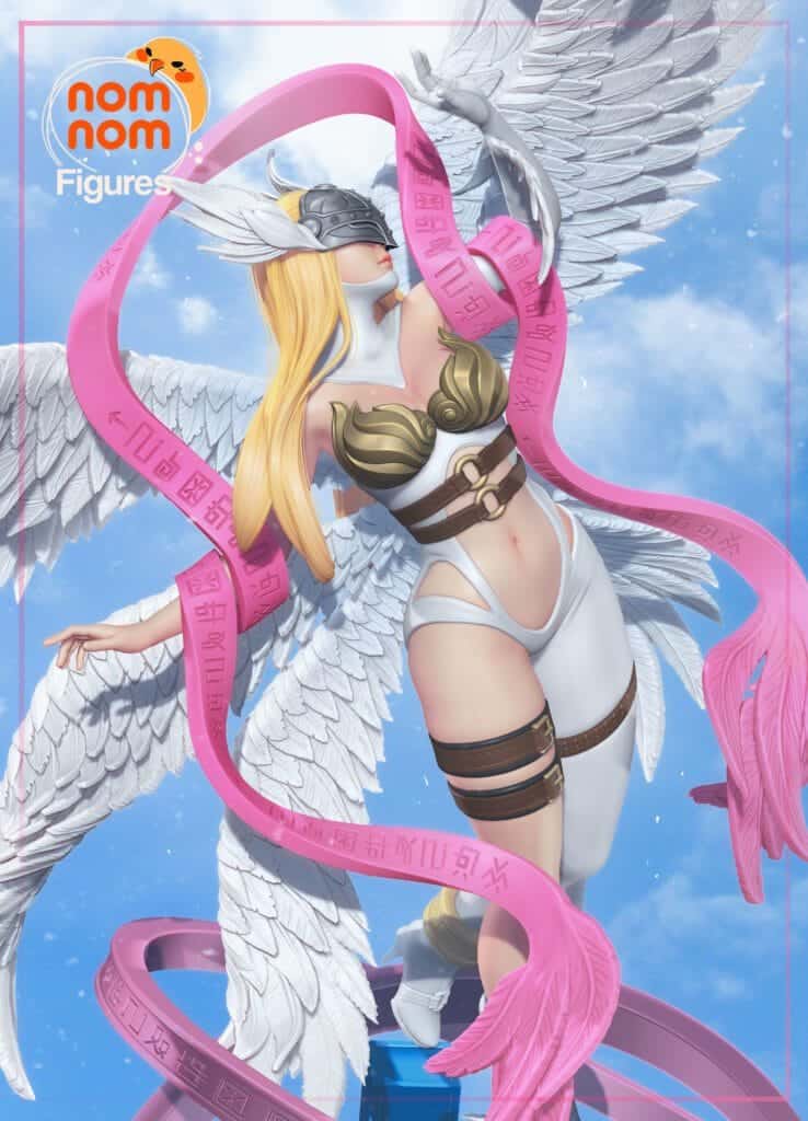Angewomon - Digimon - figurka 3D Drukarnia Marzeń