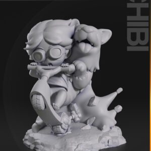 Chibi Ein & Edward - Cowboy Bebop - miniatura 2