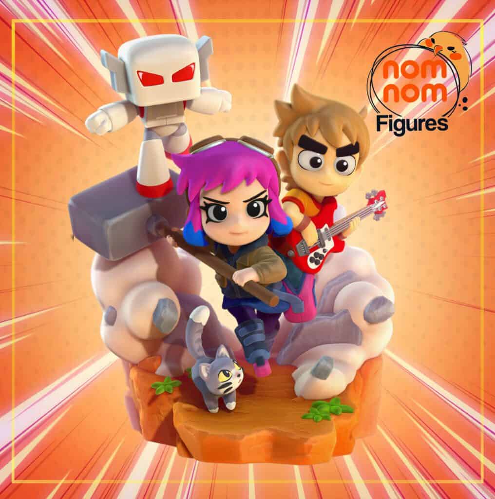 Chibi Ramona Flowers - Scott Pilgrim Takes Off - figurka 3D Drukarnia Marzeń