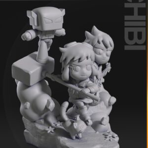 Chibi Ramona Flowers - Scott Pilgrim Takes Off - miniatura 3