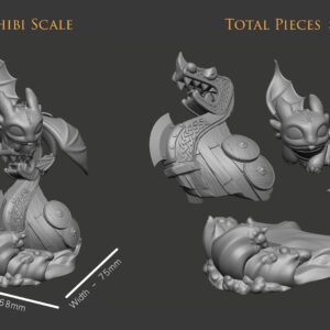 Chibi Toothless - How to Train Your Dragon - miniatura 3