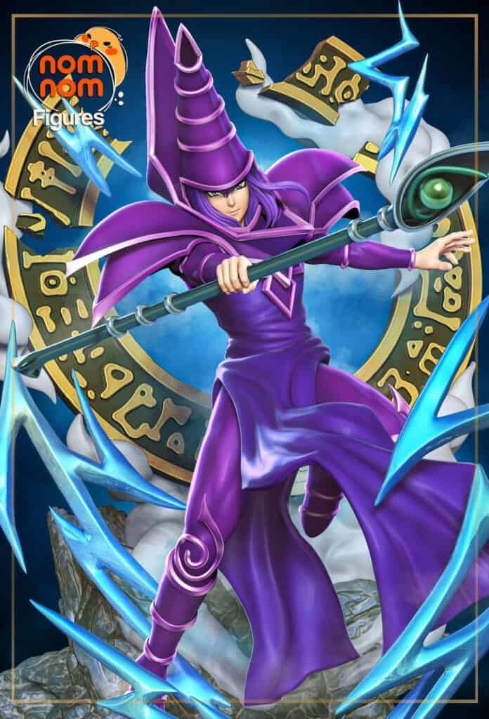 Dark Magician - Yu-Gi-Oh! - figurka 3D Drukarnia Marzeń