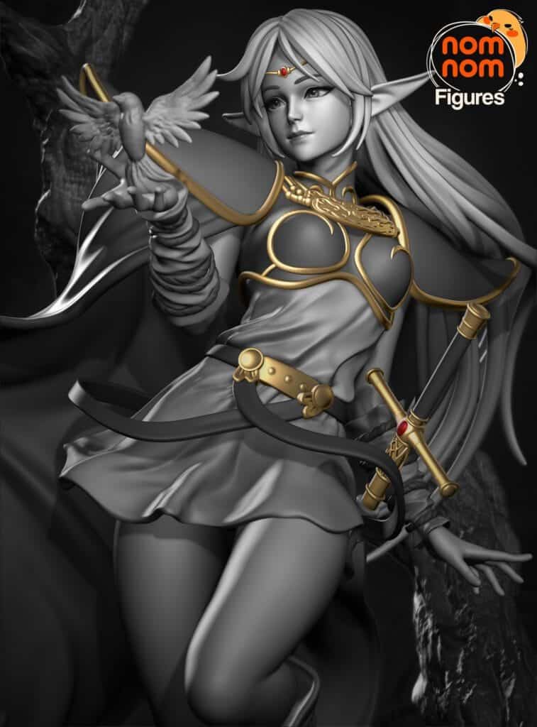 Deedlit - Record of Lodoss War - figurka 3D Drukarnia Marzeń