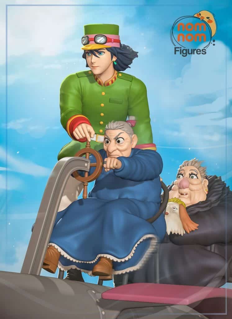Howl - Howls Moving Castle - figurka 3D Drukarnia Marzeń