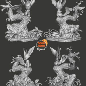 Chibi Leafeon Eevee evolution - Pokemon - miniatura 8