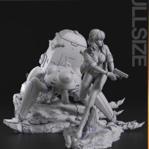 Motoko Kusanagi - Ghost in the Shell - miniatura 2