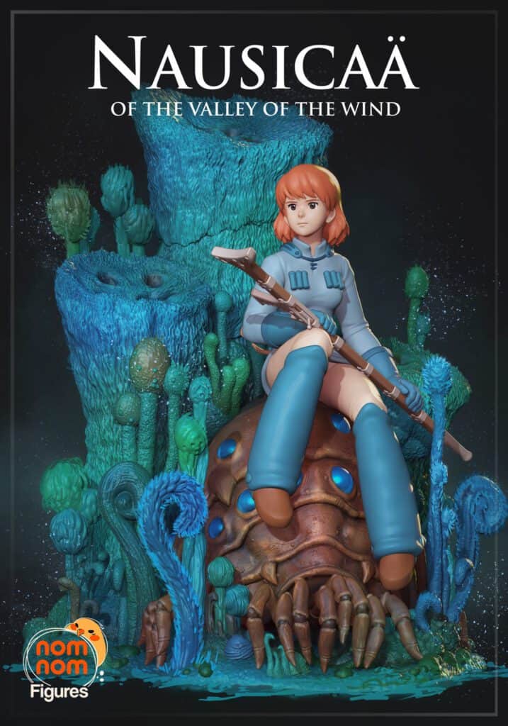 Nuasicaa - Nausica of the Valley of the Wind - figurka 3D Drukarnia Marzeń