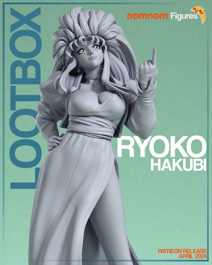 Ryoko - Tenchi Muyo - figurka 3D Drukarnia Marzeń